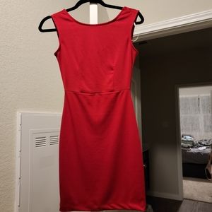 Red dress